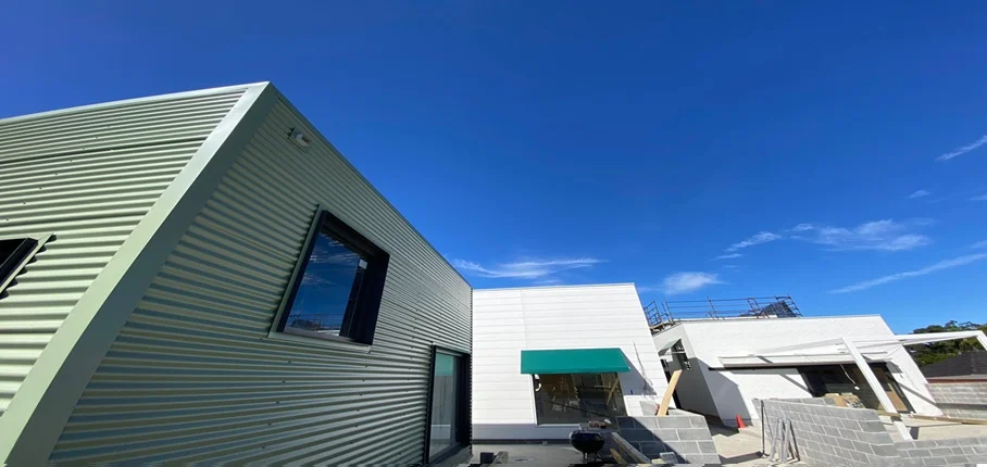 Modern Sydney home exterior freshly painted by ProLux